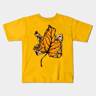 colourful autumn leaves Kids T-Shirt